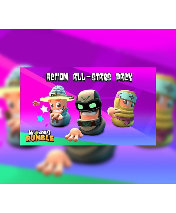 Worms Rumble - Action All-Stars Pack DLC PS5 PlayStation 5 Key EUROPE